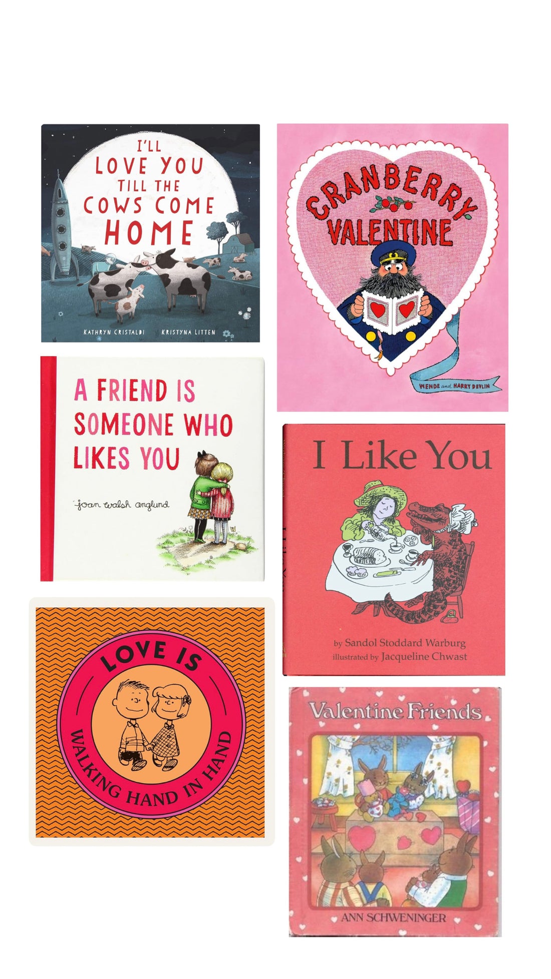 Vintage Valentine's Day Books